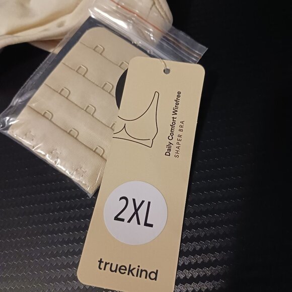 NEW Truekind Daily Comfort Wireless Shaper Bra Nude Size 2XL Shapermint 10022 - Picture 10 of 15